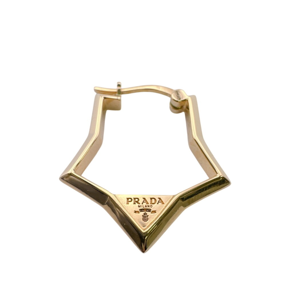 PRADA Gold Earrings